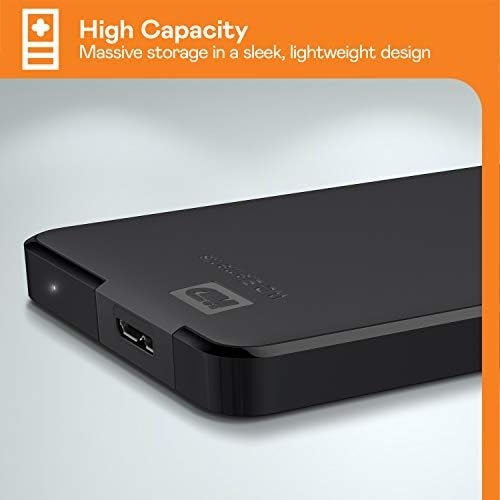 WD 2TB Elements Portable External Hard Drive HDD, USB 3.0, Compatible with PC, Mac, PS4 & Xbox - WDBU6Y0020BBK-WESN - Image 4