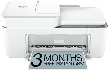 HP DeskJet 4255e Wireless All-in-One Color Inkjet Printer, Scanner, Copier, Best-for-Home, 3 Month Instant Ink Trial Included. This Printer is only 2.4 ghz Capable. AI-Enabled (588S6A) by Unknown
