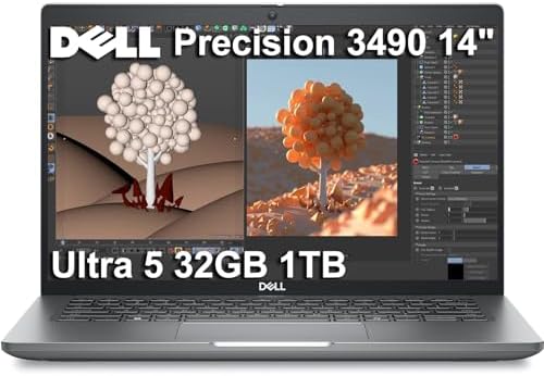 Dell Precision 3490 Laptop, Intel Ultra 5 135H, 32GB DDR5 RAM, 1TB SSD by ISTComputers