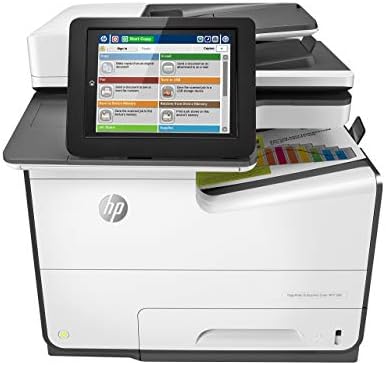 HP G1W40A#BGJ Page Wide Enterprise Color MFP 586F, 8" (Renewed) by Amazon+Renewed
