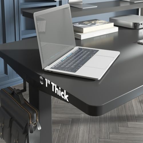 FLEXISPOT 48"x24" Electric Standing Desk, Black - Image 3
