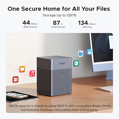 UGREEN NAS DH4300 Plus 4-Bay for Beginners, Home Users & Remote Workers - Image 3