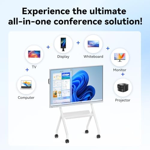 70 Inch 4k Smart Board Touch Screen Interactive whiteboard,40 Point Touch Digital whiteboard, Interactive whiteboard Display & Smart Board for Classroom and Office use, - Image 6