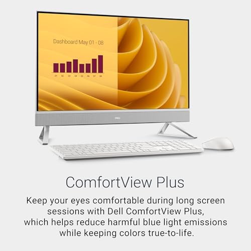 Dell 27" All-in-One Desktop, FHD, Intel Core 7 150U, 16GB, Windows 11 Home - Image 5