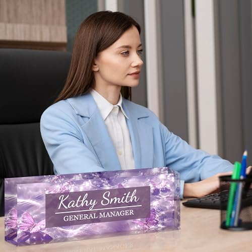 Ship Next Day Custom Name Plate for Desk, Desk Name Plate Personalized - Image 5