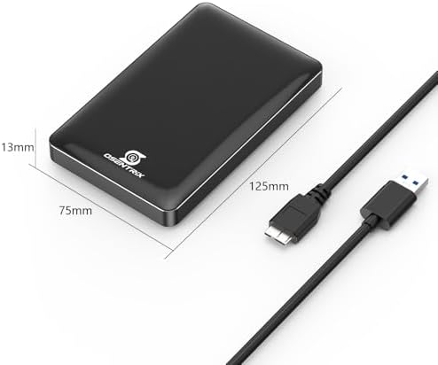 O1-BK 1TB USB 3.0 Pocket-Size Portable External Hard Drive (for Windows, MacOS, Xbox, PS) - Image 3