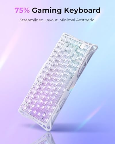 GravaStar Mercury K1 Lite 75% Wireless Mechanical Gaming Keyboard RGB - Image 3