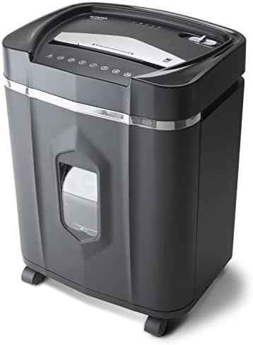 Aurora Anti-Jam 16-Sheet Crosscut Paper/CD and Credit Card Shredder/ 5-Gallon pullout Basket 30 Minutes Continuous Run Time - Image 3