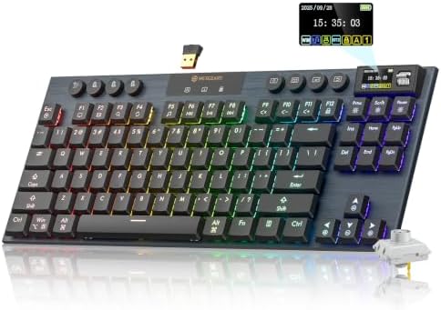 Hexgears Immersion A3 Low Profile Wireless Mechanical Keyboard, Clicky by HEXGEARS