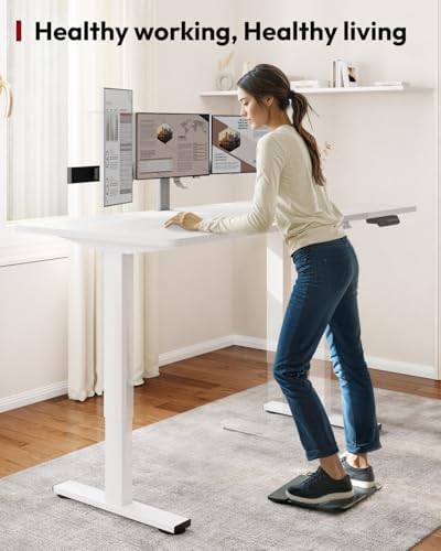 SANODESK Dual Motor 79''x 32'' Large Height Adjustable Standing Desk - Image 2