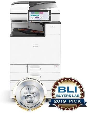 RICOH IM C4500 - Color Laser Multifunction Copier - 45ppm, Copy, Print, Scan, Auto Duplex, Network, WiFi, 4 Trays and Comes with Pre-Installed Postscript 3 Supplement (Renewed) by Amazon+Renewed