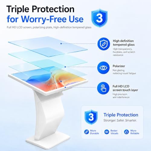 43 inch Touch Screen Kiosk, Windows11 System(8+128g) - Image 6