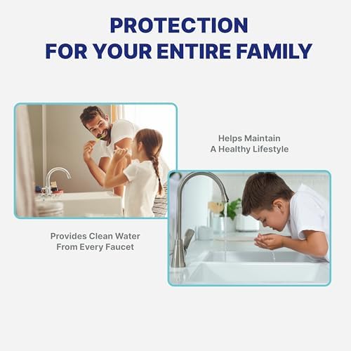 NU Aqua 3-Stage Main Line Whole House Water Filter System - 20" x 4.5" - Image 4