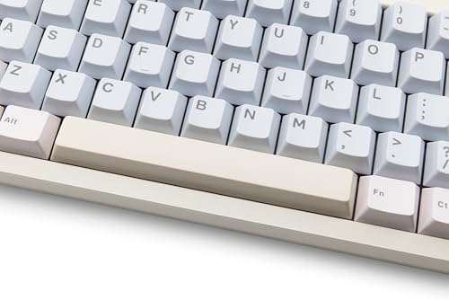 KEEBMONKEY WOBKEY Zen 65 65% Quick Release Wireless Mechanical Keyboard with RGB, CNC Aluminum Case, Hot-Swappable, VIA Support, BT/2.4G/USB-C Gaming Keyboard for Mac/Windows (Lite White) - Image 5