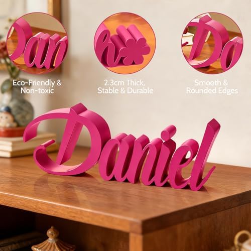 Custom Name Plate for Desk, Personalized 3D Printed Desk Name Plate, Personalized Office Gifts for Boss Coworkers Teacher Nurse Lawyer, Employee Appreciation Gifts, Office Decor for Women Men - Image 3