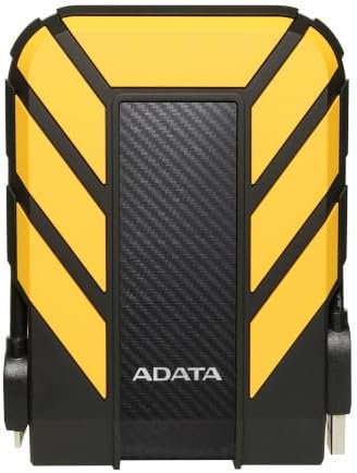 ADATA HD710 Pro, External Hard Drive, Yellow, 2TB by ADATA