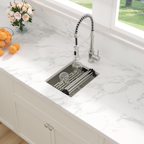 Sarlai 12 Bar Sink Undermount 12 x 15 Inch Workstation Stainless Steel - Image 2