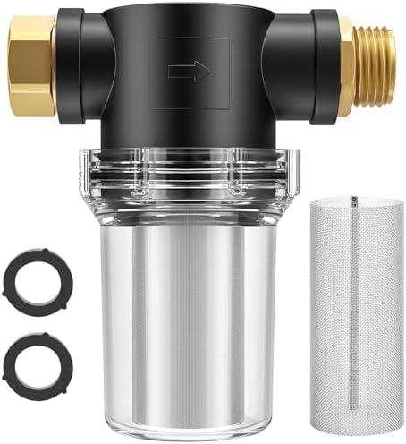Twinkle Star Garden Hose Filter, Inline Water Hose Filter Attachment by TwinkleStar