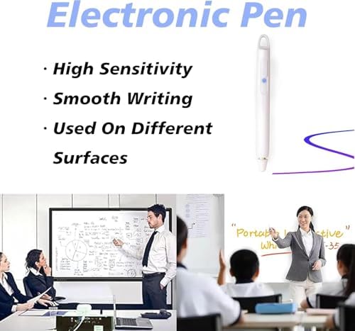 Portable Interactive Whiteboard - Smart Teaching Whiteboard, Long Focus Interactive Screen, Auto Calibration, Easy to Setup, Ideal for Home, Office, Classrooms, Conference Room, Presentation - Image 4