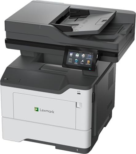 Lexmark MX532adwe Monochrome Laser All-in-One Printer, Integrated Duplex, Energy Star, 4.3-inch Color Touch Screen, Print Speed: Up to 46 ppm, Rec. Monthly Page Volume: 2,000-15,000 Pages(38S0820) - Image 4