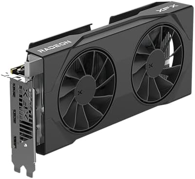 XFX Swift AMD Radeon RX 9060 XT OC Gaming Edition with 8GB GDDR6 HDMI 2xDP, RDNA 4 RX-96TSW8GBA, Graphics Card, Compatible with Desktop PCs - Image 2