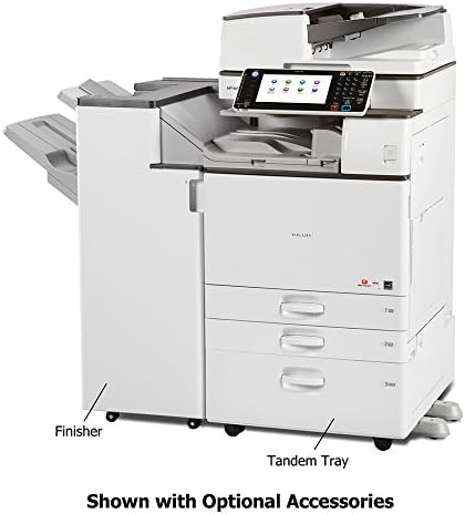 RICOH Aficio MP C4503 A3 Color Laser Multifunction Copier - 45ppm, Copy, Fax, Print, Scan, Auto Duplex, Network, 4 Trays, Stand and Comes with Pre-Installed Postscript 3 Supplement - Image 2
