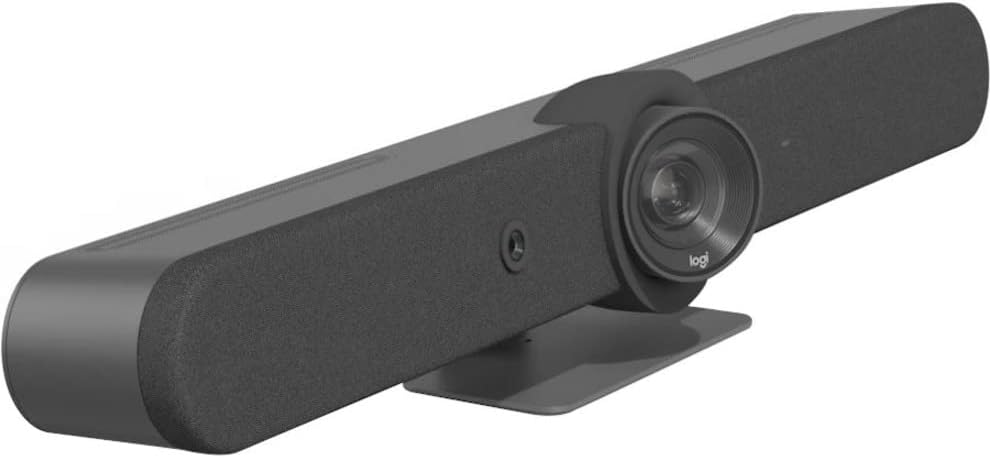 Logitech Rally Bar All-in-One Video Bar for Medium and Large Rooms, Graphite - Image 3