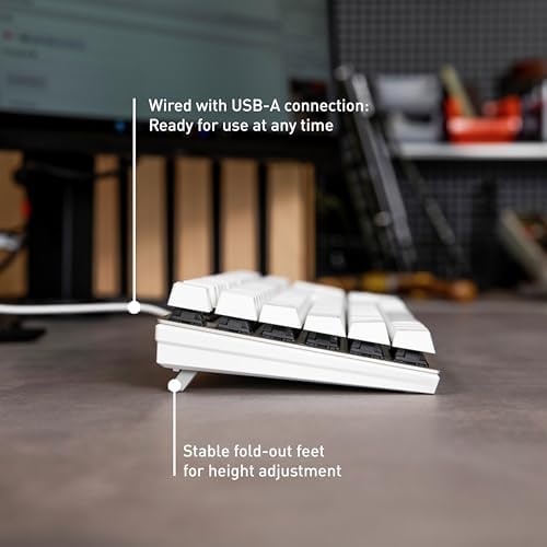 Cherry KC 200 MX Wired Mechanical Office Keyboard MX2A Silent RED Switches - Image 6