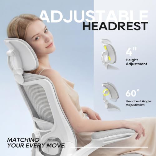Ergonomic Office Chair for Lower Back Relief, 4-Way Lumbar, 330 LBS - Image 3