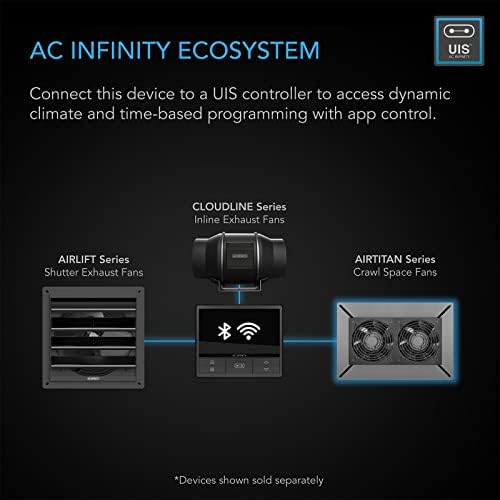 AC Infinity AIRTITAN S7, Ventilation Fan 12" with Speed Controller - Image 5