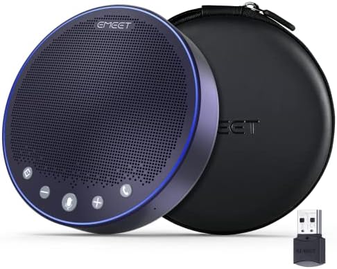 EMEET M3 Bluetooth Conference Speaker and Microphone, Zoom Certified by EMEET