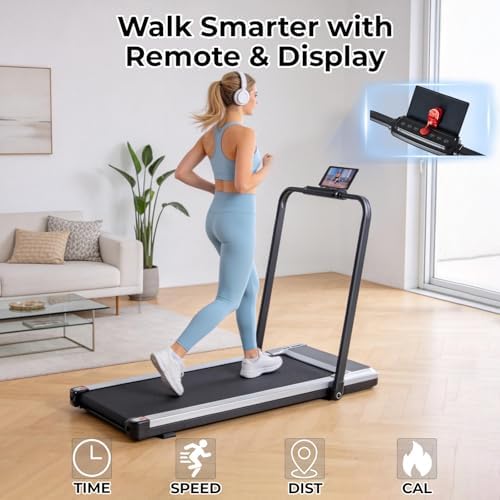3-in-1 Walking Pad Under Desk Treadmill for Home Office Portable - Image 3