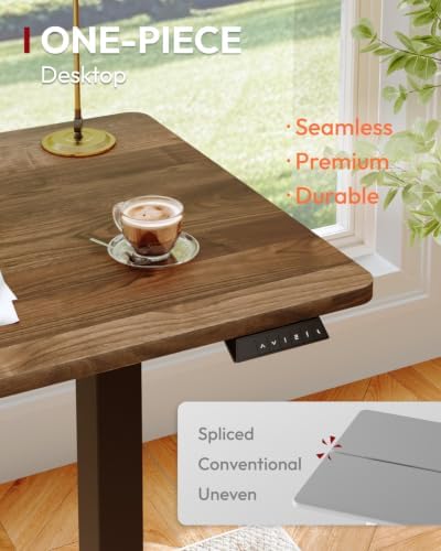 SANODESK One-Piece 40 x 24'' Electric Height Adjustable Standing Desk - Image 3