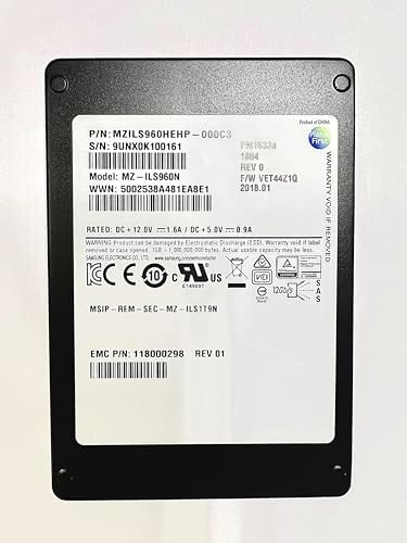MZ-ILS960N PM1633a 960GB SAS 12GB/S 2.5" SSD by Unknown