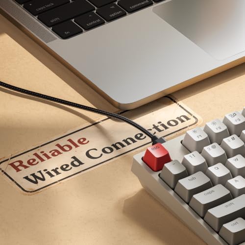 Keychron C2 Full Size Wired Mechanical Keyboard, Hot-Swappable, Retro - Image 4