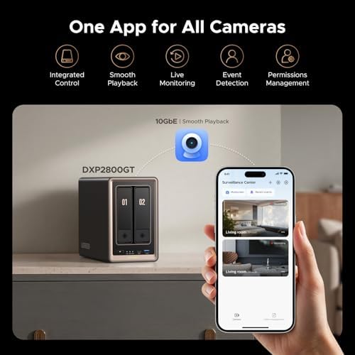UGREEN DXP2800 GT NAS for Smart Home Enthusiasts, Creators & Freelancers - Image 4