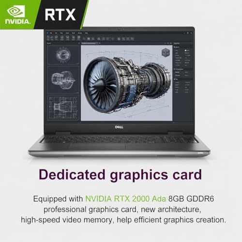 Dell Precision 7680 Laptop, NVIDIA RTX 2000 Ada 8GB, i9-13950HX, 64GB DDR5 - Image 4