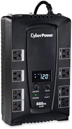 CyberPower CP685AVRLCD Intelligent LCD UPS Battery Backup - Image 3