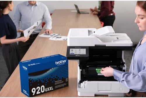 Brother Professional Laser Printer All-in-One with Scanner and Copier, High-Speed 50 ppm Monochrome Printing, Wireless Network Ready, Dual-Band WiFi, Auto 2-Sided Print (MFC-L5915DW) - Image 3