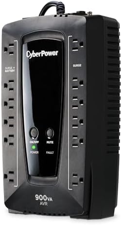 CyberPower AVRG900U AVR UPS Battery Backup and Surge Protector - Image 2