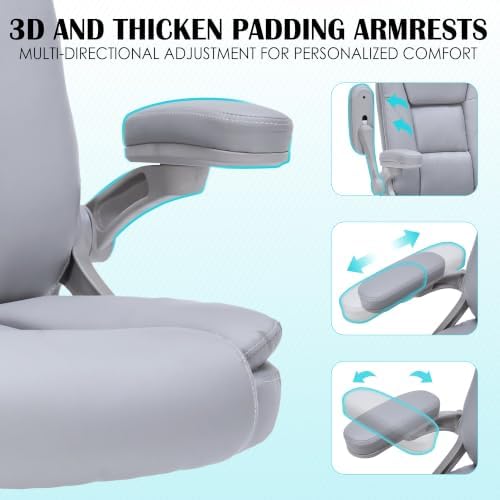 Office Chair with 3 Way Adjustable Armrest Executive Office Chair - Image 3
