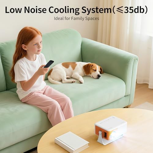Yoton Y3 Mini Projector, Ultra-Compact 317g, 360° Stand, Auto Keystone - Image 6