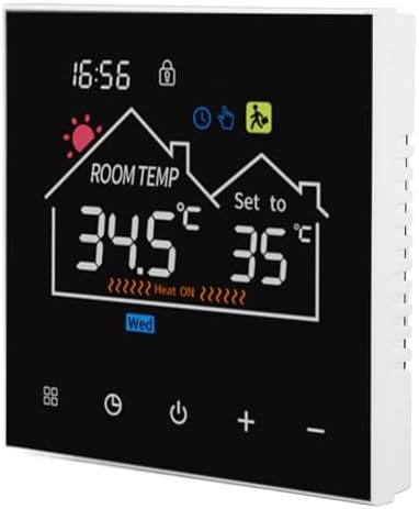 Rengue Smart Thermostat Programmable 7 Day 6 Period HD Color with Smart Adjustment Algorithm for Home Office Hotel (Standard Type) - Image 3
