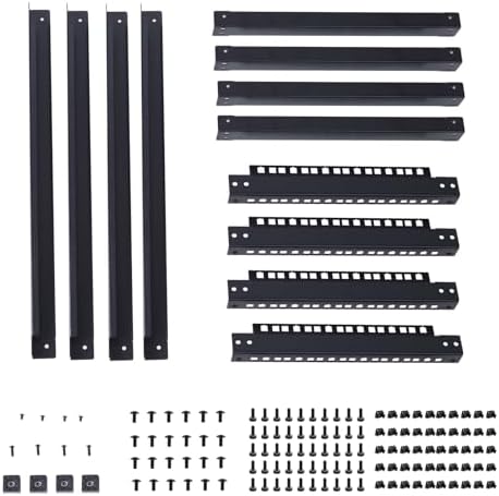 6U Open Frame Network Rack, Small Server Rack Shelf - Image 4
