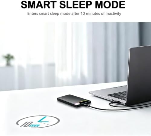 HWAYO 250GB 2.5'' Ultra Slim Portable External Hard Drive USB3.0 Type-C HDD - Image 5