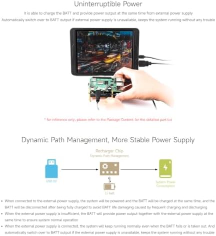 Waveshare UPS HAT (D) for Raspberry Pi, Supports 21700 Li Battery (NOT Included), 5V Uninterruptible Power Supply, Pogo Pins Connector, Supports Charging and Power Output At The Same Time - Image 5
