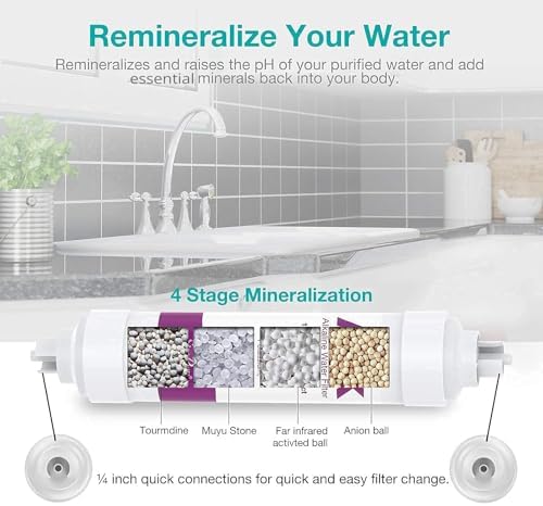 SimPure SP5-RO75 6-Stage 10" Reverse Osmosis Replacement Filter Set - Image 6
