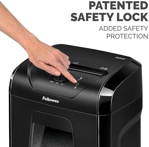 Fellowes Powershred 60MC Micro-Cut 10 Sheet Home Office Paper Shredder - Image 5