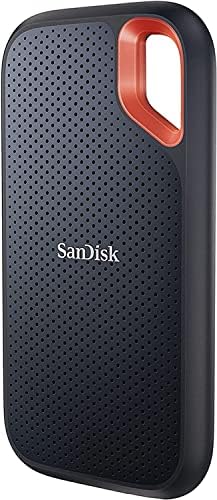 Sandisk 4TB Extreme Portable SSD, Up to 1050MB/s, USB-C, USB 3.2 Gen 2, IP65 Water and Dust Resistance, Updated Firmware, External Solid State Drive, SDSSDE61-4T00-G25 by Unknown