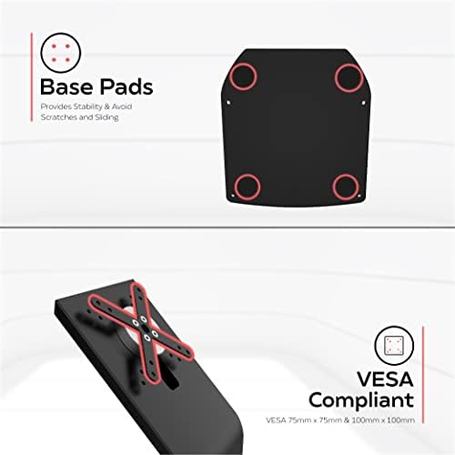 CTA Digital Locking Floor Stand Premium Support Base Kiosk Lock & Key Security - iPad Air 11" M2 (2024) - Pro 11" M4 (2024) - Air 13" M2 (2024) - Pro 13" M4 (2024) & More - Black (PAD-PARAFU) - Image 4